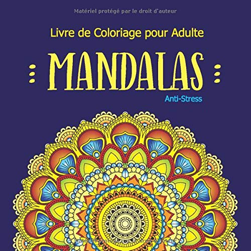  Livre de Coloriage pour Adulte Mandalas Anti-Stress: Coloriage Mandalas de Fleurs et Papillons pour PDF Ebook En Ligne