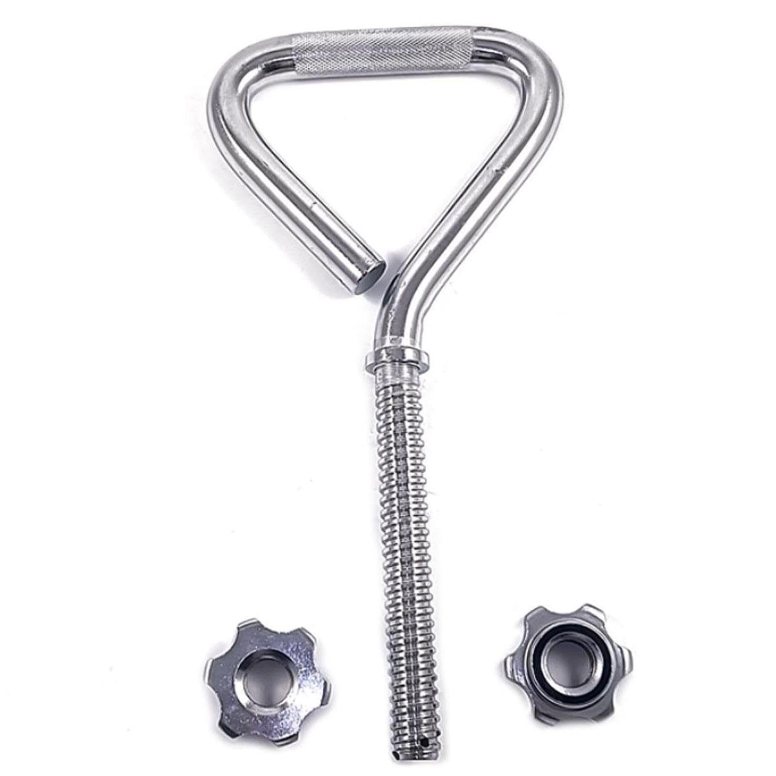 Maniglia per Kettlebell, Impugnatura Convertibile per manubri, Adatta per Kettlebell da 2,5 cm, Barra per Allenamento Glutei, per Allenamento