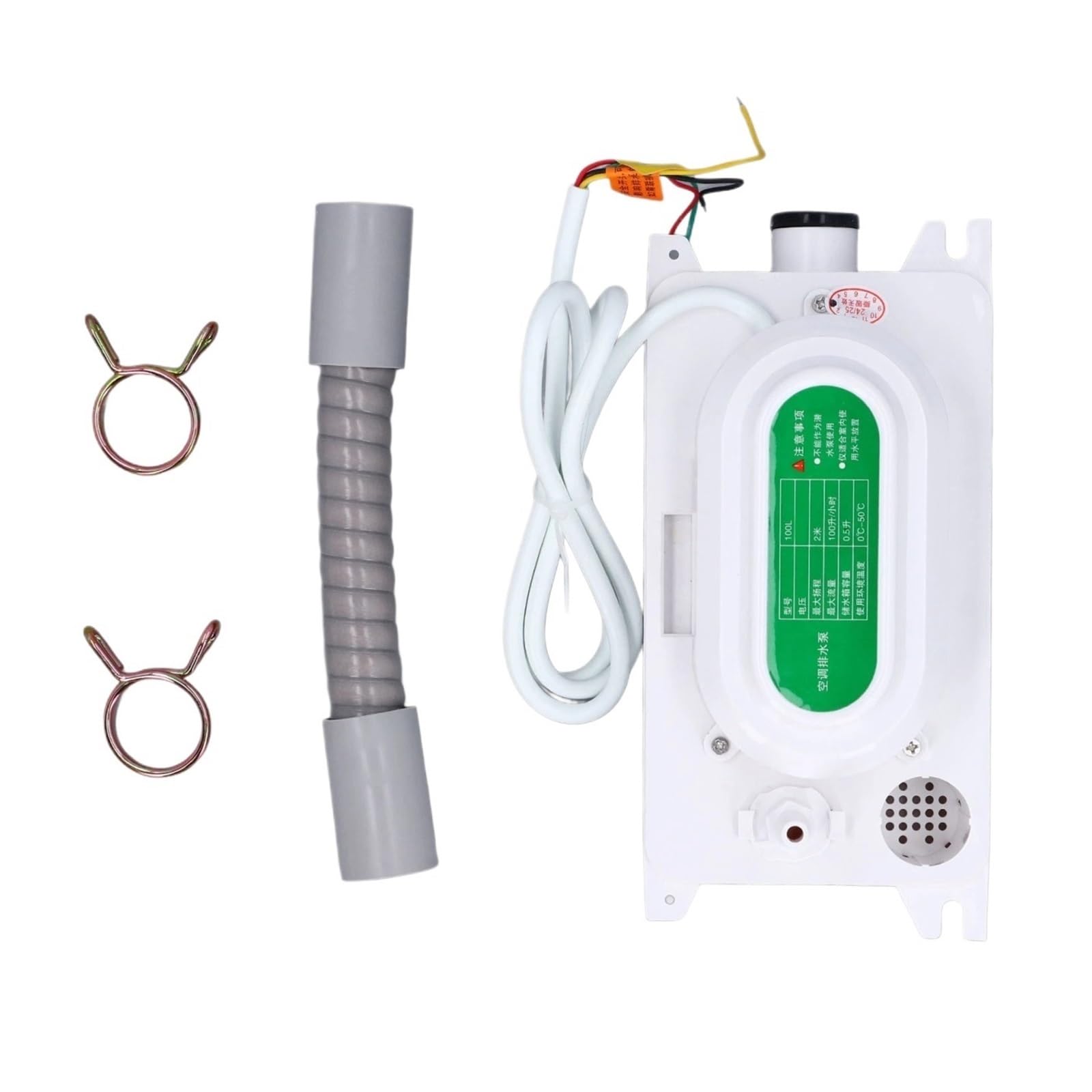 Kondensatpumpe, Automatischer HVAC-Hebeentfernungsablauf, 100 L/h Mit 500 Ml for Luftentfeuchter, 100-230 V, HVAC-Kondensatpumpe, Klimaanlagenteile