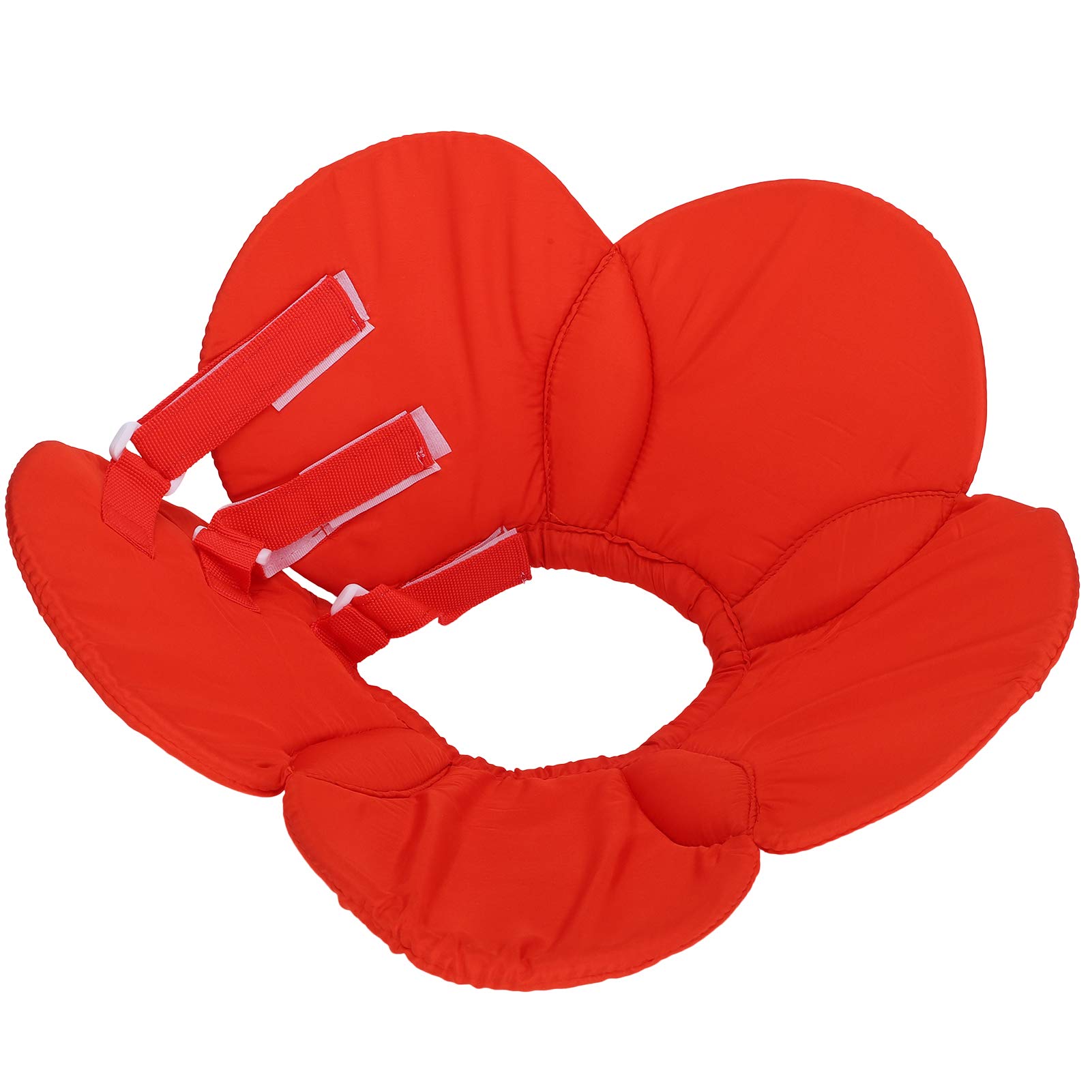 Denash Soft Pet Cone Collar, Flower Shaped Recovery Collar for Cats and Dogs, Lightweight Comfortable Adjustable with Hook and Loop Design, Suitable for Injury Rash Surgery Wound (M)