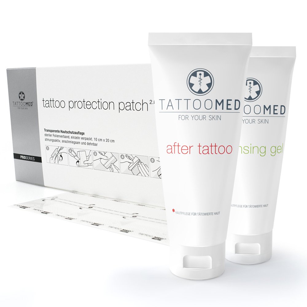 TattooMed Tatou Después del Cuidado Advanced Kit Contiene 3 Productos