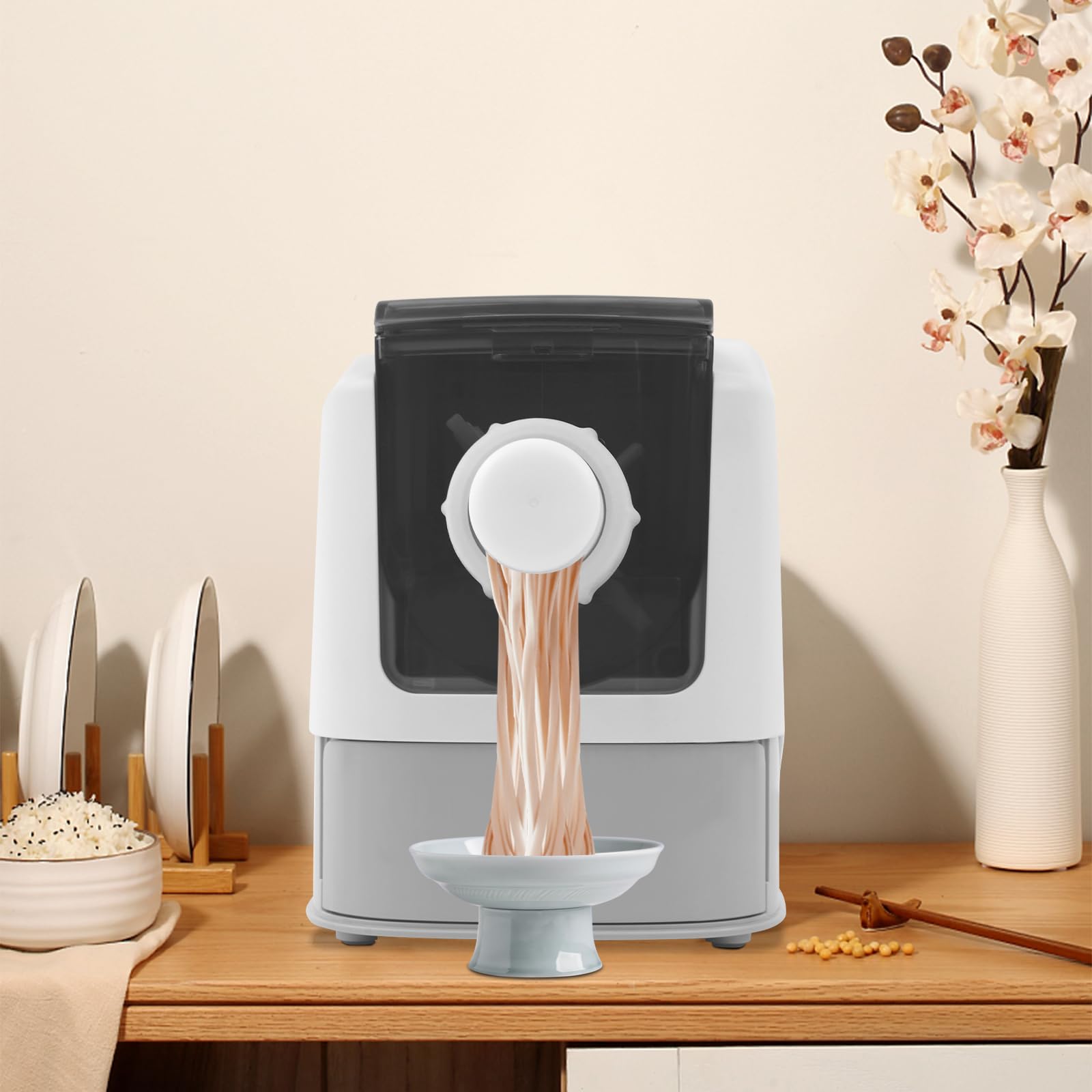 Machine à pâtes électrique avec 13 moules, machine à pâtes pour usage domestique, convient pour un usage domestique, machine à pâtes Jiaozi