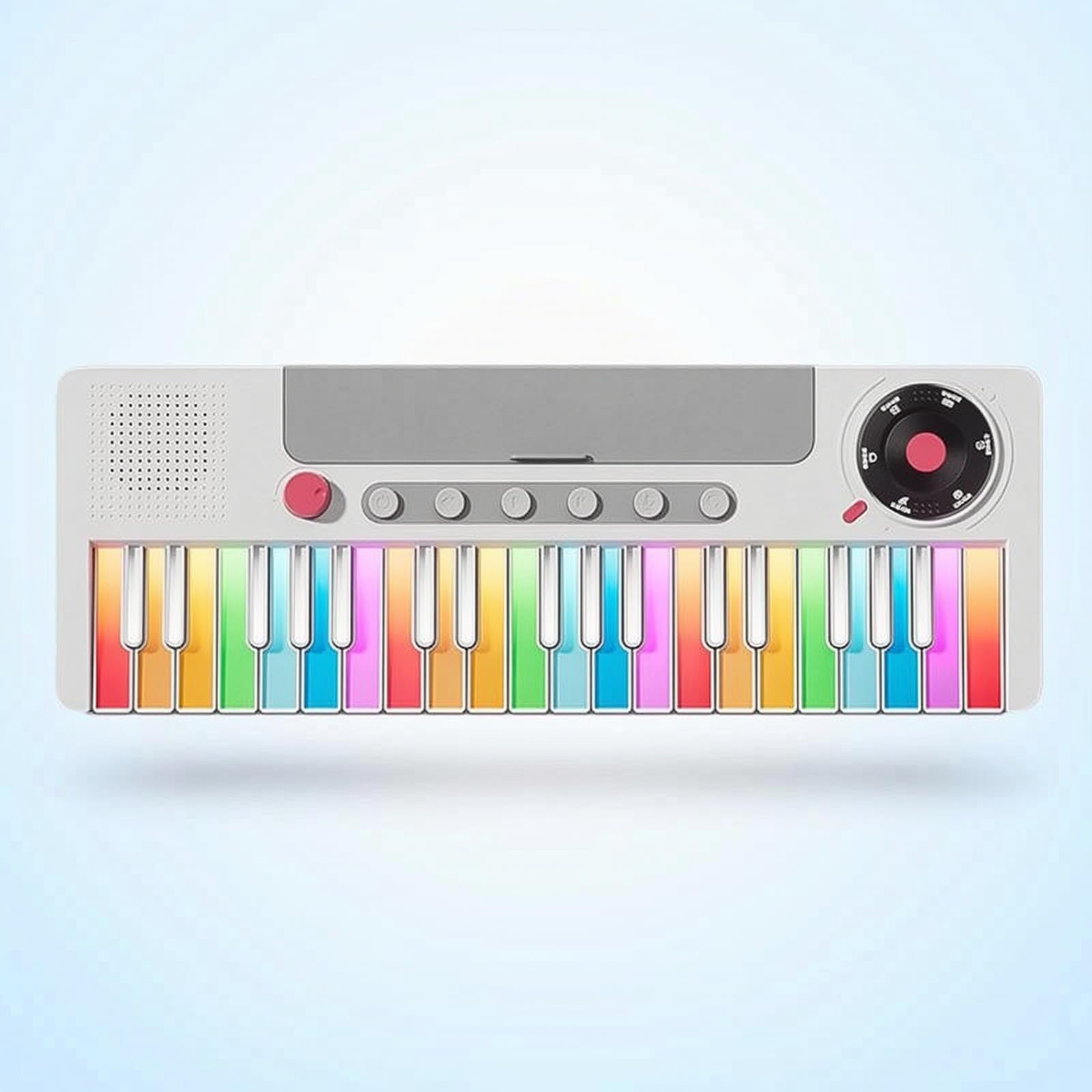 Teclado con 22 Teclas Electrónico Teclado Juguete Compacto Piano para Niños, Principiantes, Casa, Regalo