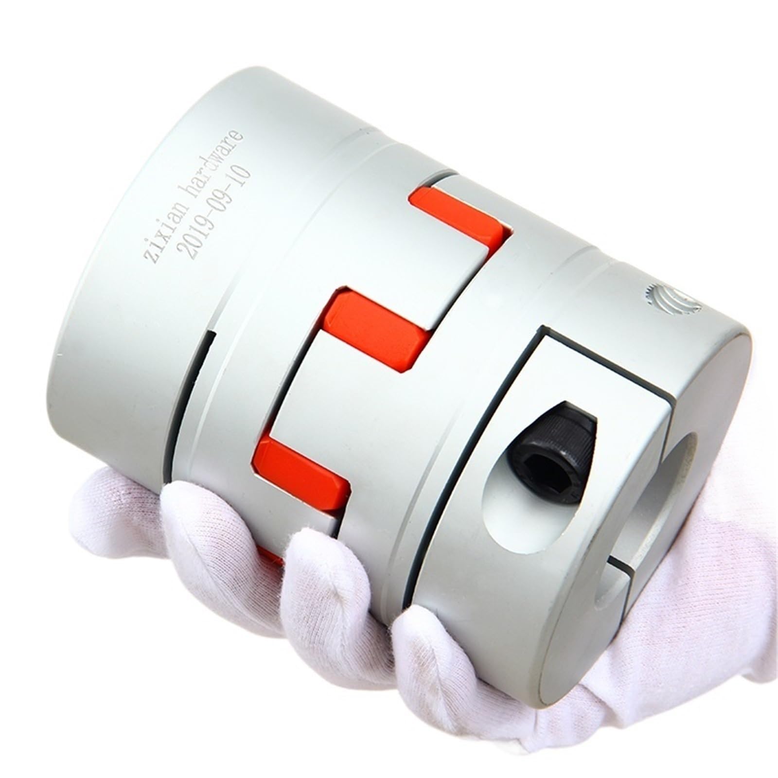 Acoplador GS24 GR D55L78 de aluminio ciruela, conector de motor de acoplamiento de eje flexible, 55 mm, 78 mm, CNC, 1 unidad(16x28)