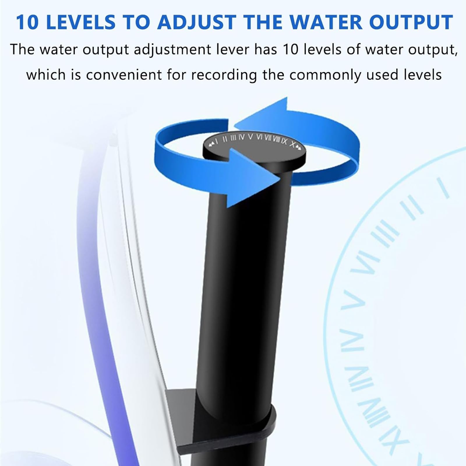 Écumeur De Protéines pour Aquariums d'eau De Mer, Écumeur Interne pour Aquarium, Réglage du Débit d'eau sur 10 Niveaux, Filtration Efficace, Amélioration De La Qualité De l'eau