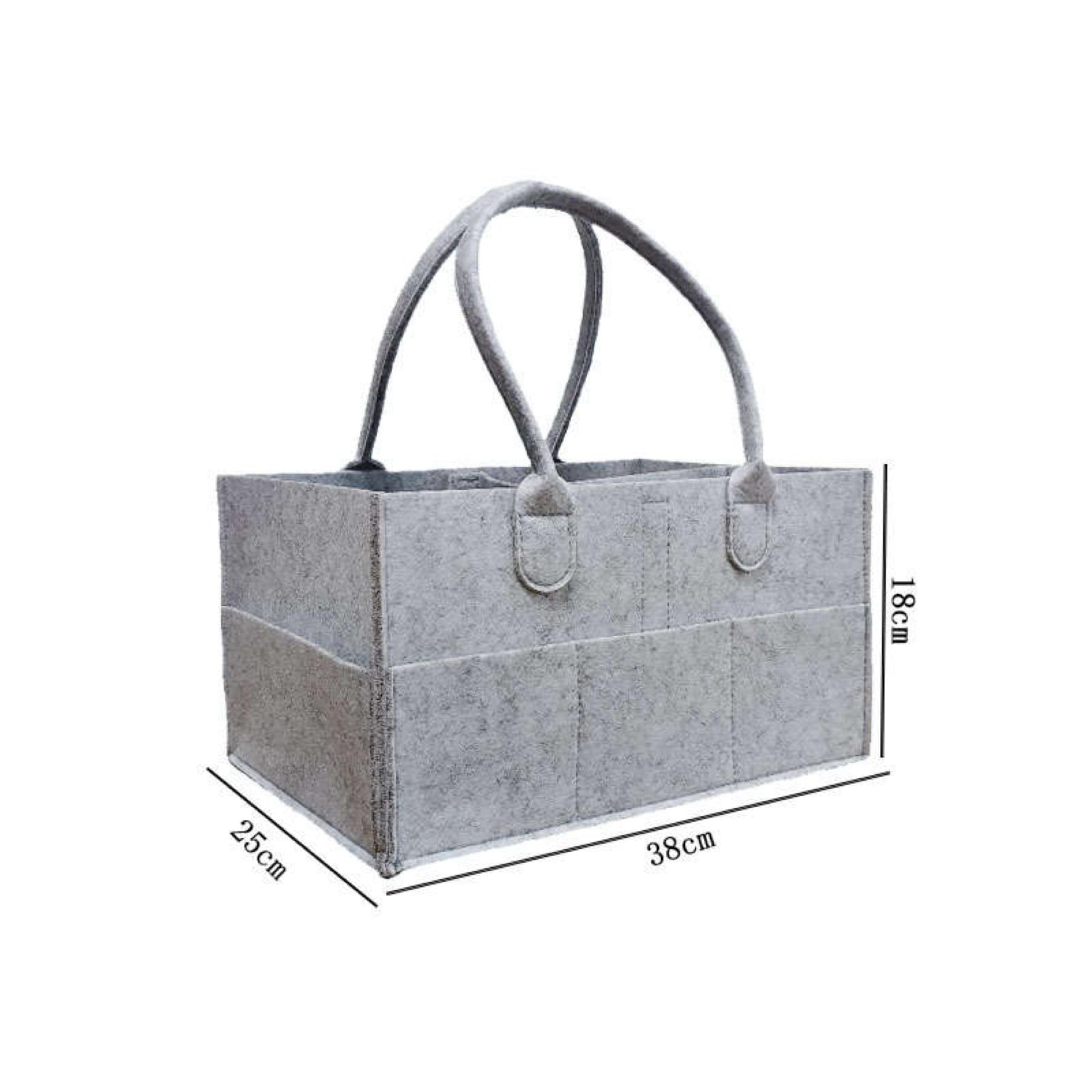 Diaper Caddy Organizer for Nursery and Car, Baby Essentials Organizer - Baby Registry Must Have