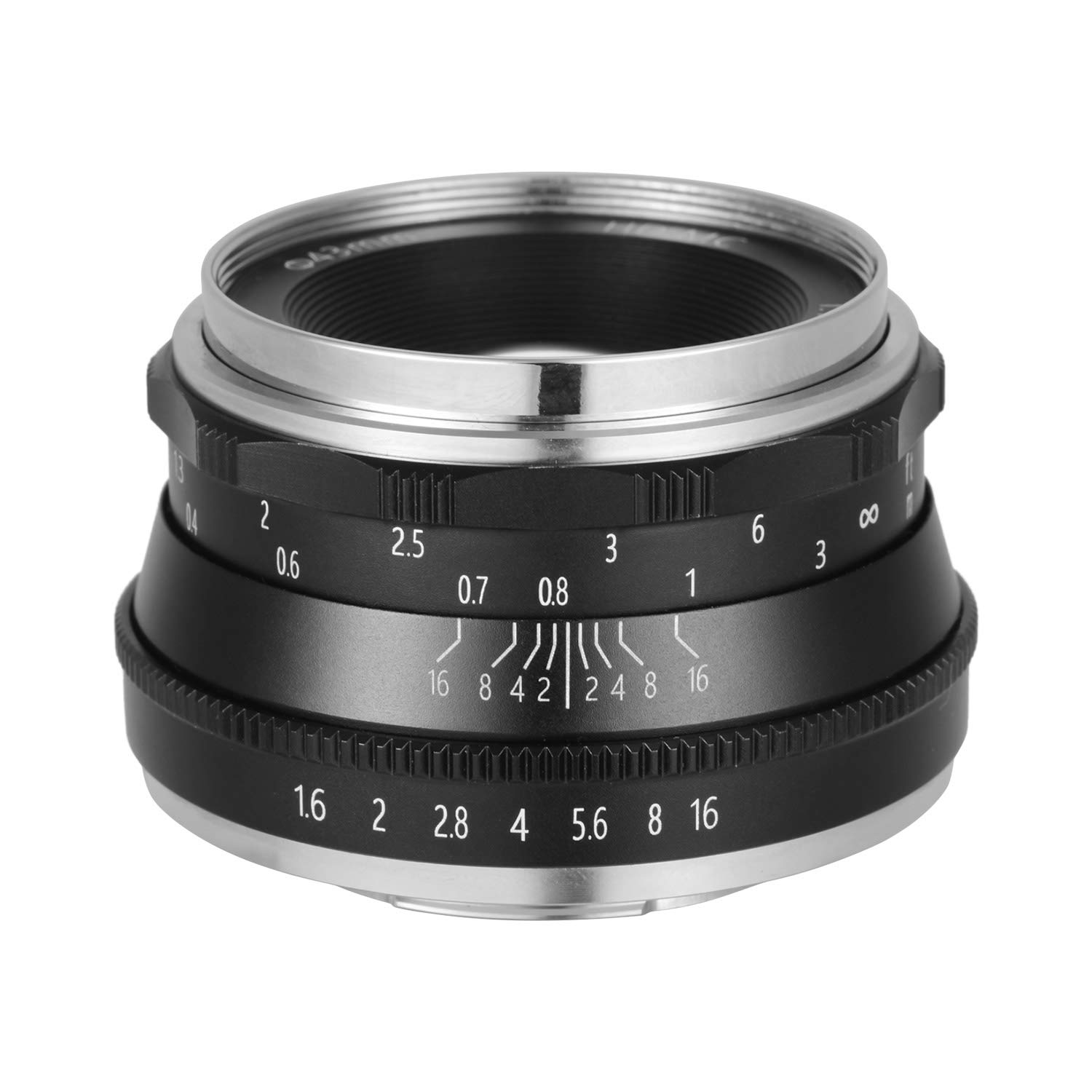 Andoer Obiettivo 35mm F1.6 Manuale Per Fotocamera Fujifilm X-Mount (Compatibile Con X-T1, X-T20, X-A3, X-E2, X-Pro1 E Altre APS-C) - 5