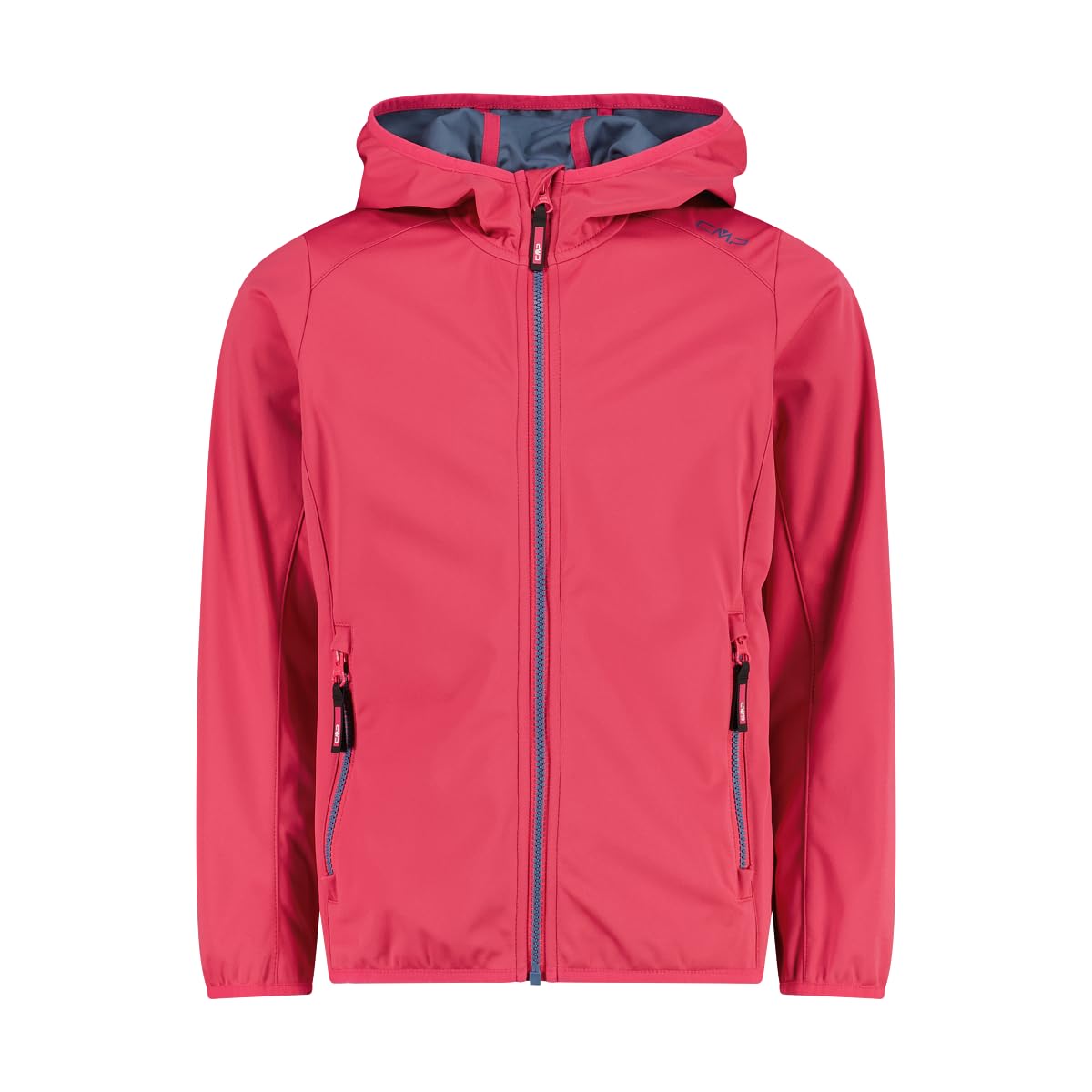 CMP Giacca in softshell leggero da bambina con cappuccio fisso, 39A5115