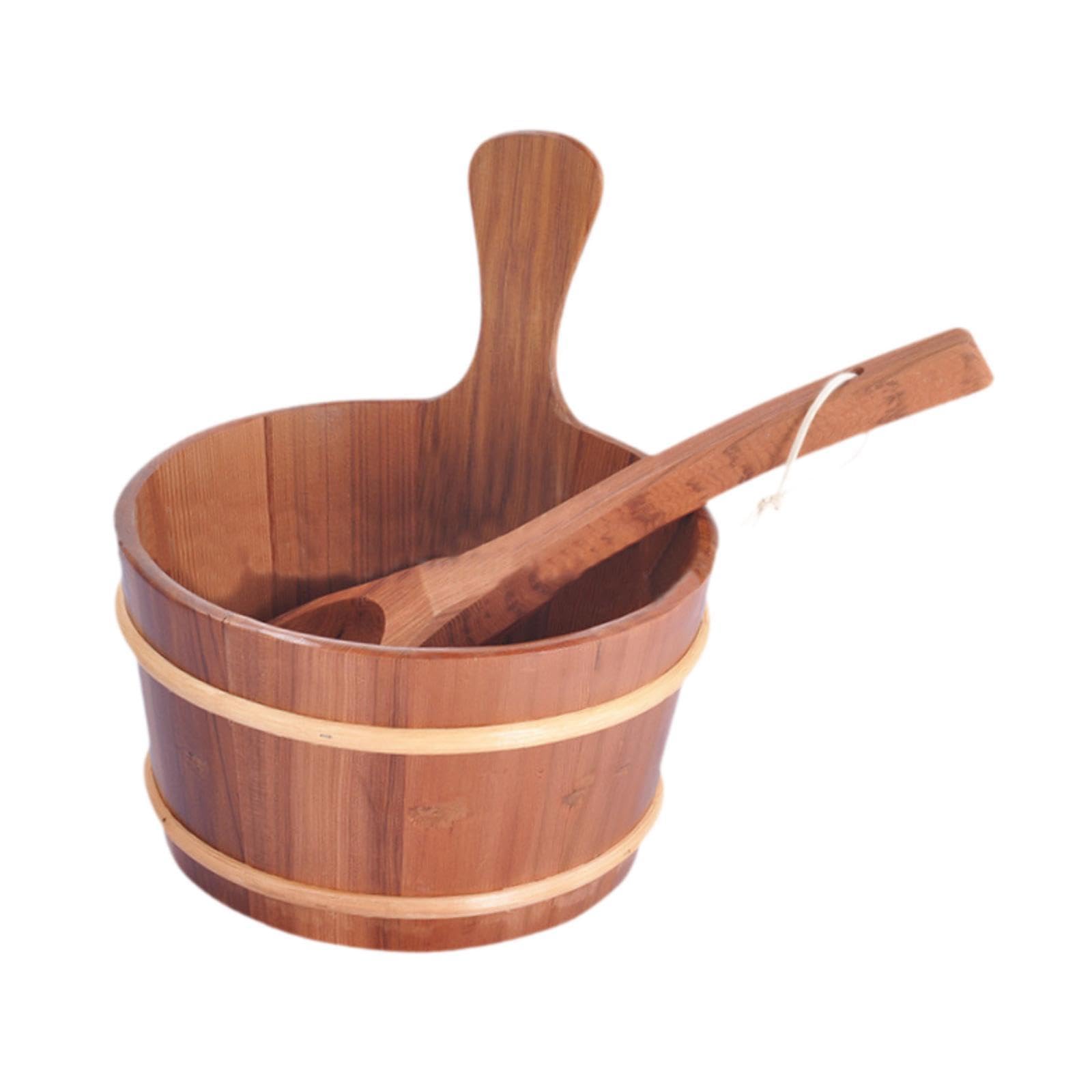 Cubo Y para Sauna de 4 litros, Contenedor de Almacenamiento para Regalos, Ideal para Piscinas Domésticas.