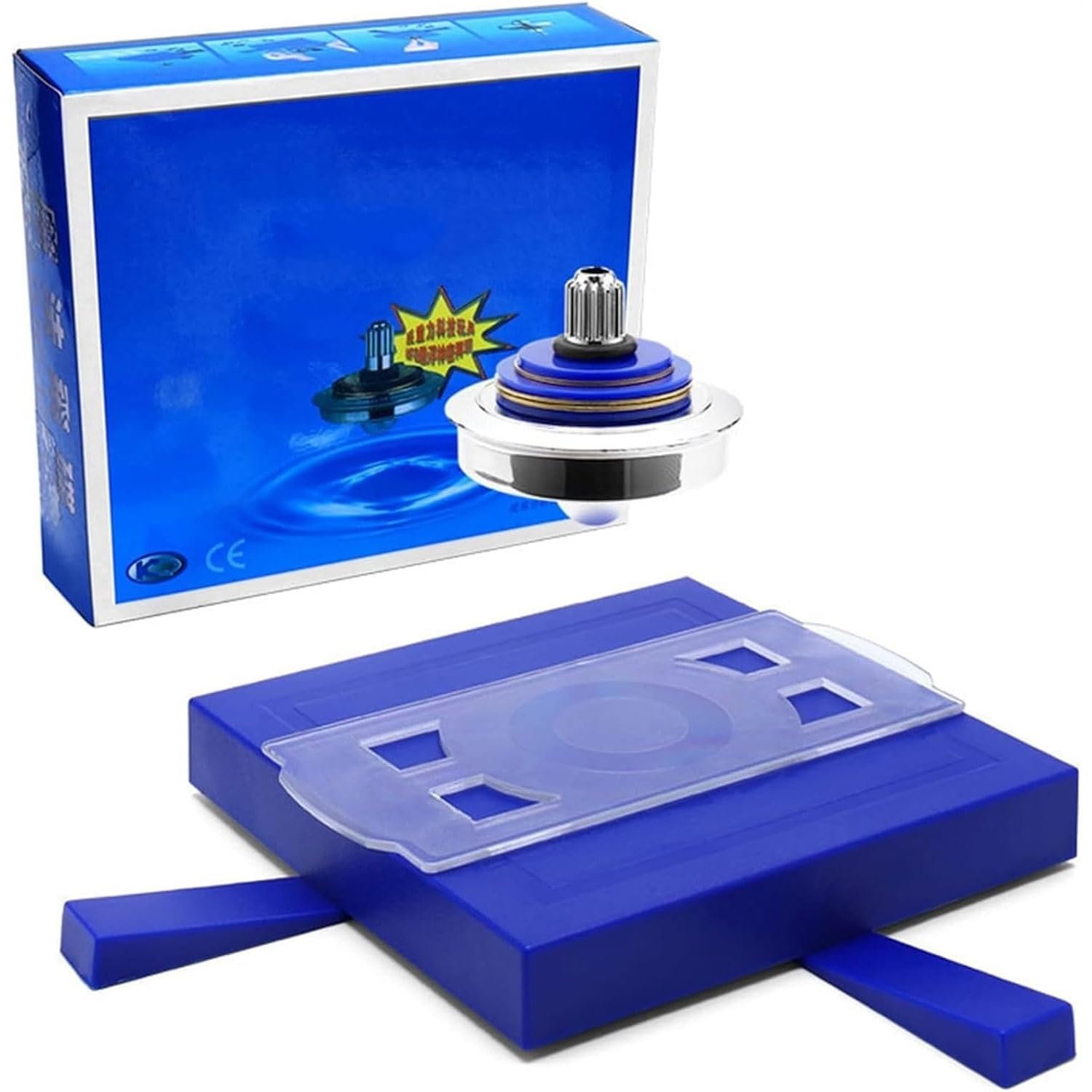 ZXYHLLGK Magnetic Phenomena Physics Magnetic Levitation Magnetic Levitation Saucer Gyro Instrument Anti-Gravity Magnetic Magnetic Suspension Gyroscope Force and