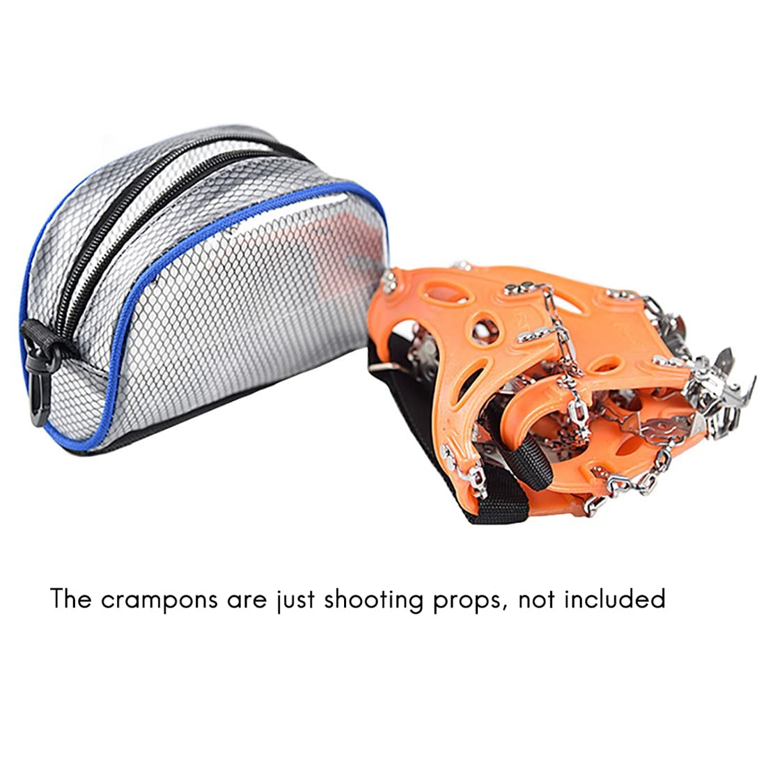 Bolsa para crampones resistente al desgaste, resistente a arañazos, accesorios pesados, bolsas de almacenamiento para montañismo