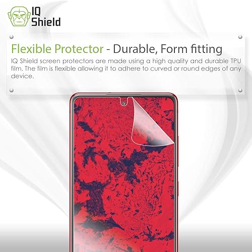 Miniatura 78 de IQShield Paquete de 2 protectores de pantalla para Samsung Galaxy S22 Plus/S22+Plus 5G, fácil instalación, desbloqueo de huellas dactilares