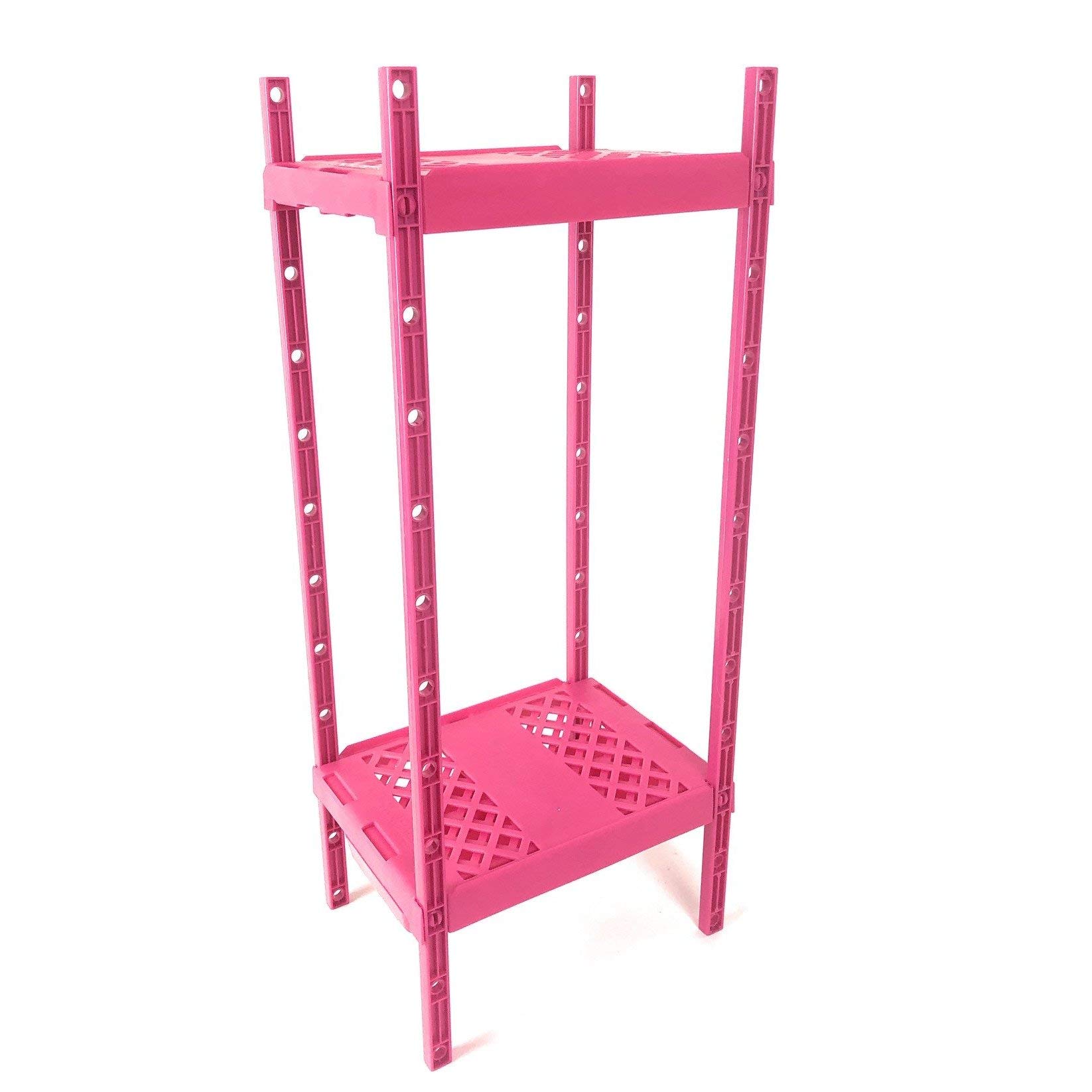 It's Academic Adjustable Double Locker Shelf Pink by LockerMate