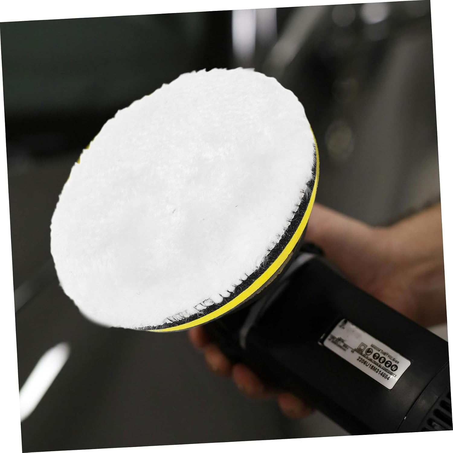 PRETYZOOM Car Detailing Wool Polishing Wheel Buffing Pad Discs Wool Polishing Kit Self-Adhesive for Cleaning