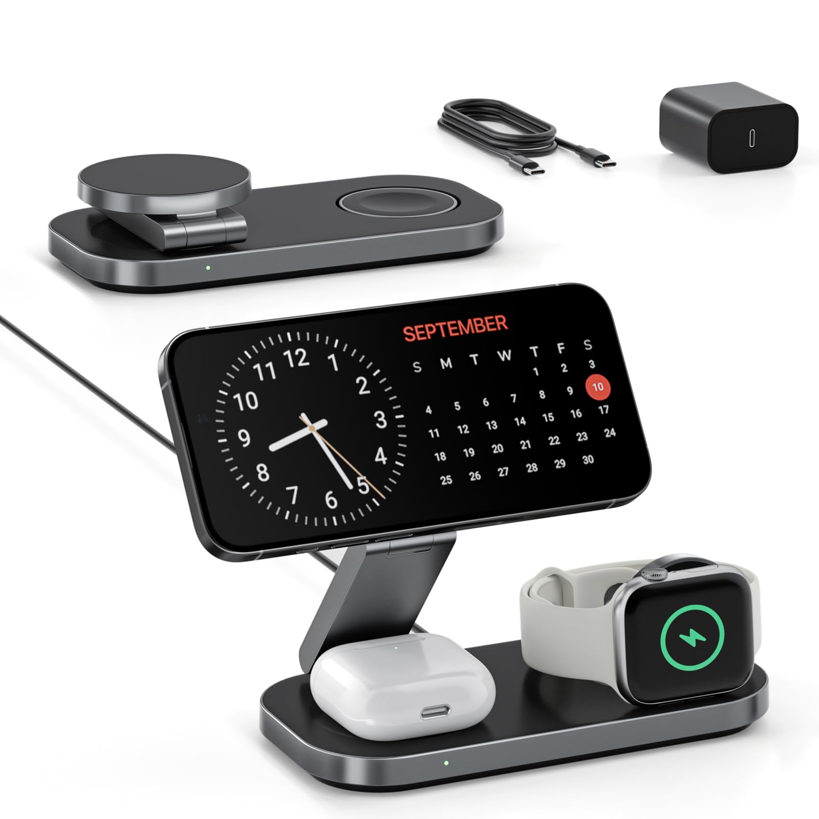 Keepro 3-in-1 Charging Station for Apple Device