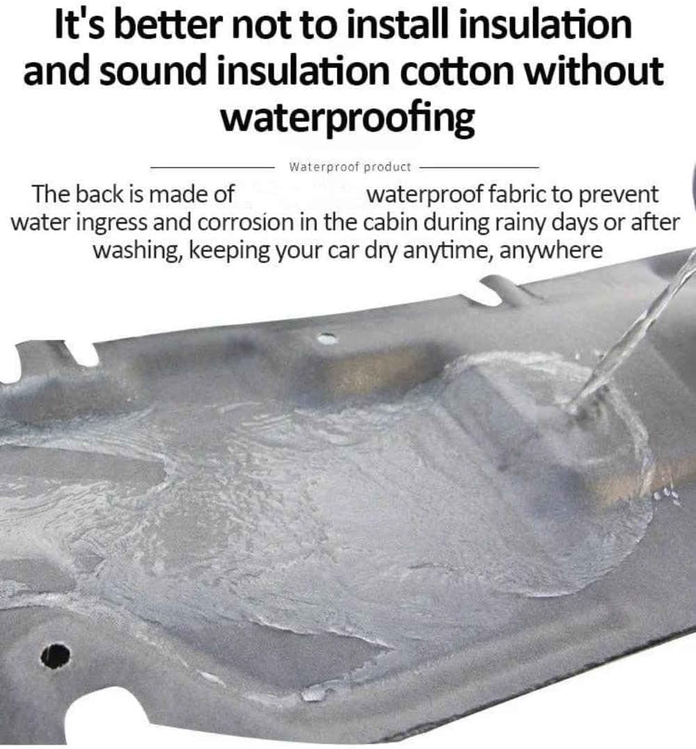 Automobile Insulation for 3 Series G20 2019~2025 Car Engine Hood Sound Pads Heat Insulation Cotton Covers Fireproof Carpets Sound Deadening Mat,OneColor
