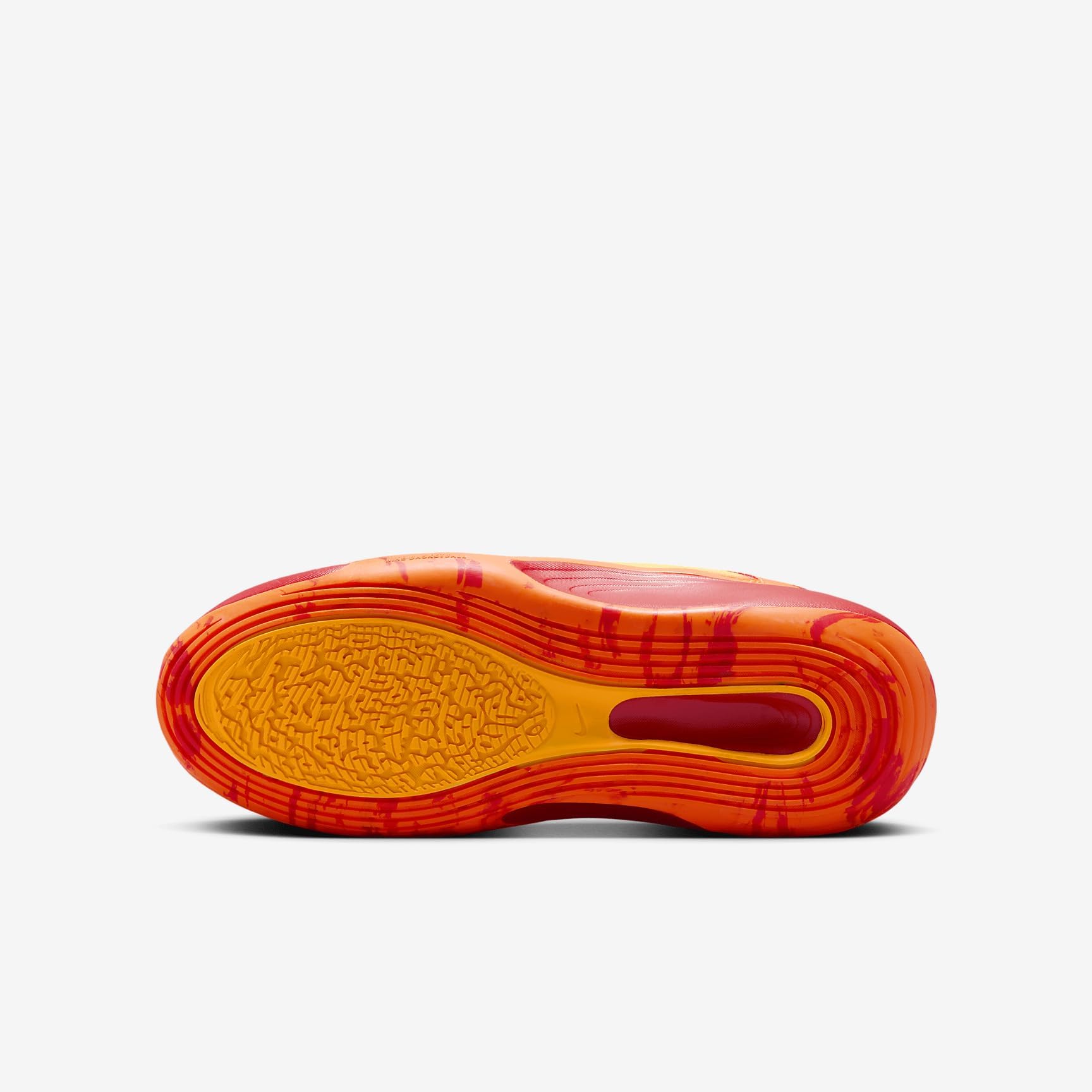 Nike IsoFly Big Kids' Basketball Shoes - Team Orange/White/Laser Orange Size 5