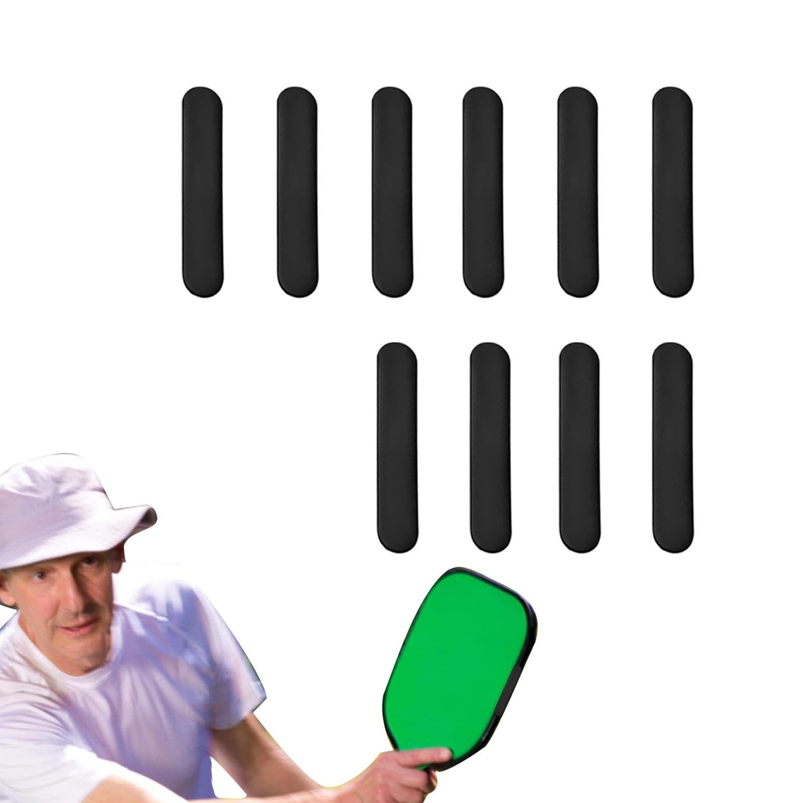 Sysdisen Plomo para Palas Pickleball | Cinta Adhesiva Plomo Pickleball Weightes 3g | Accesorios portátiles Pickleball para Principiantes, Tiras Adhesivas Pickleball para Practicar