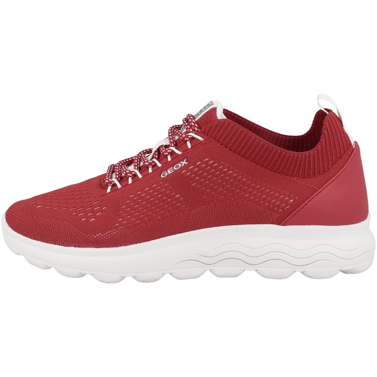 Geox Mujer Rojo Red D Spherica A, Zapatillas 41 Eu
