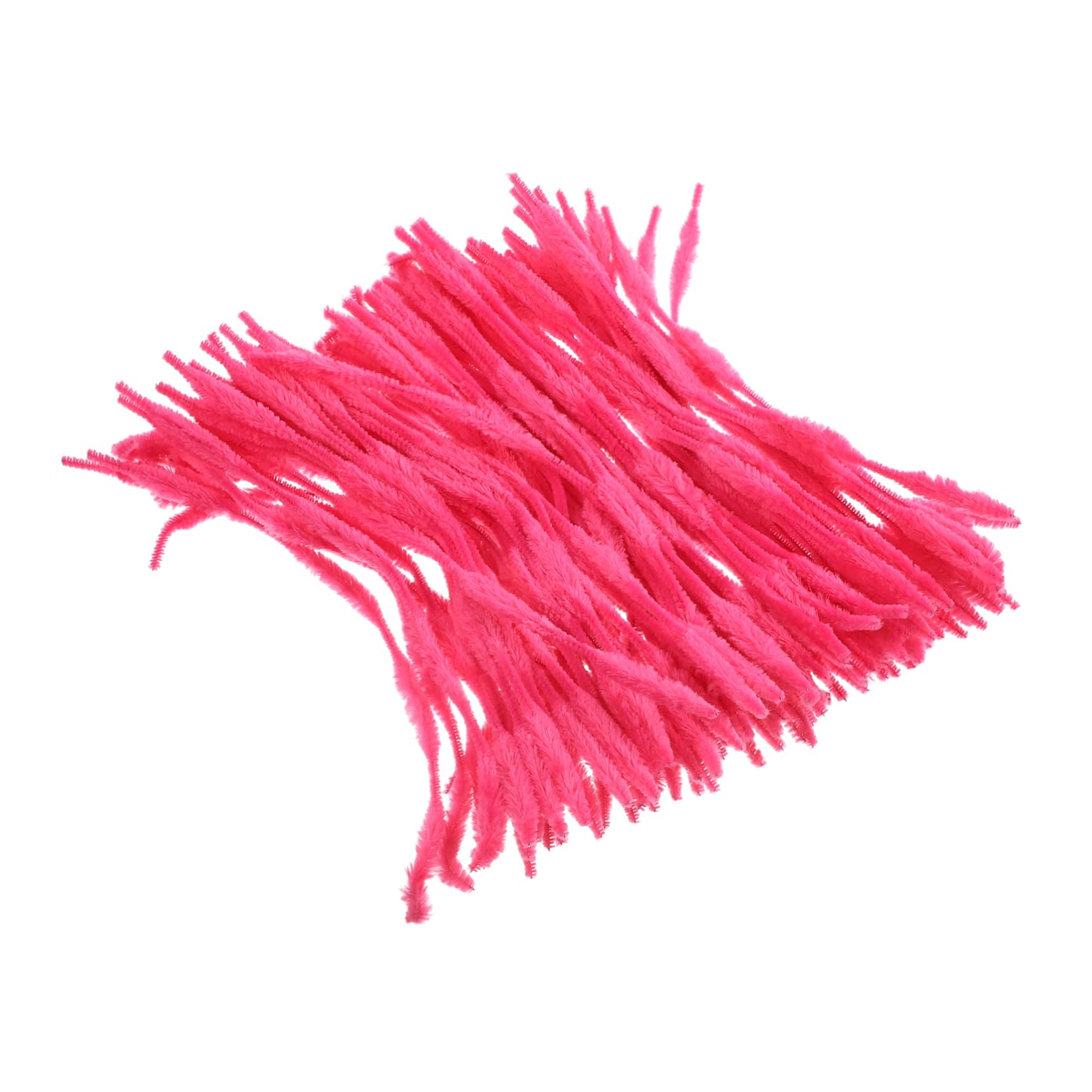 Housoutil 100pcs Chenille Stems for Fluffy Craft Sticks for DIY Projects Safe Material Twisted Sticks for Classroom Activities and Fun