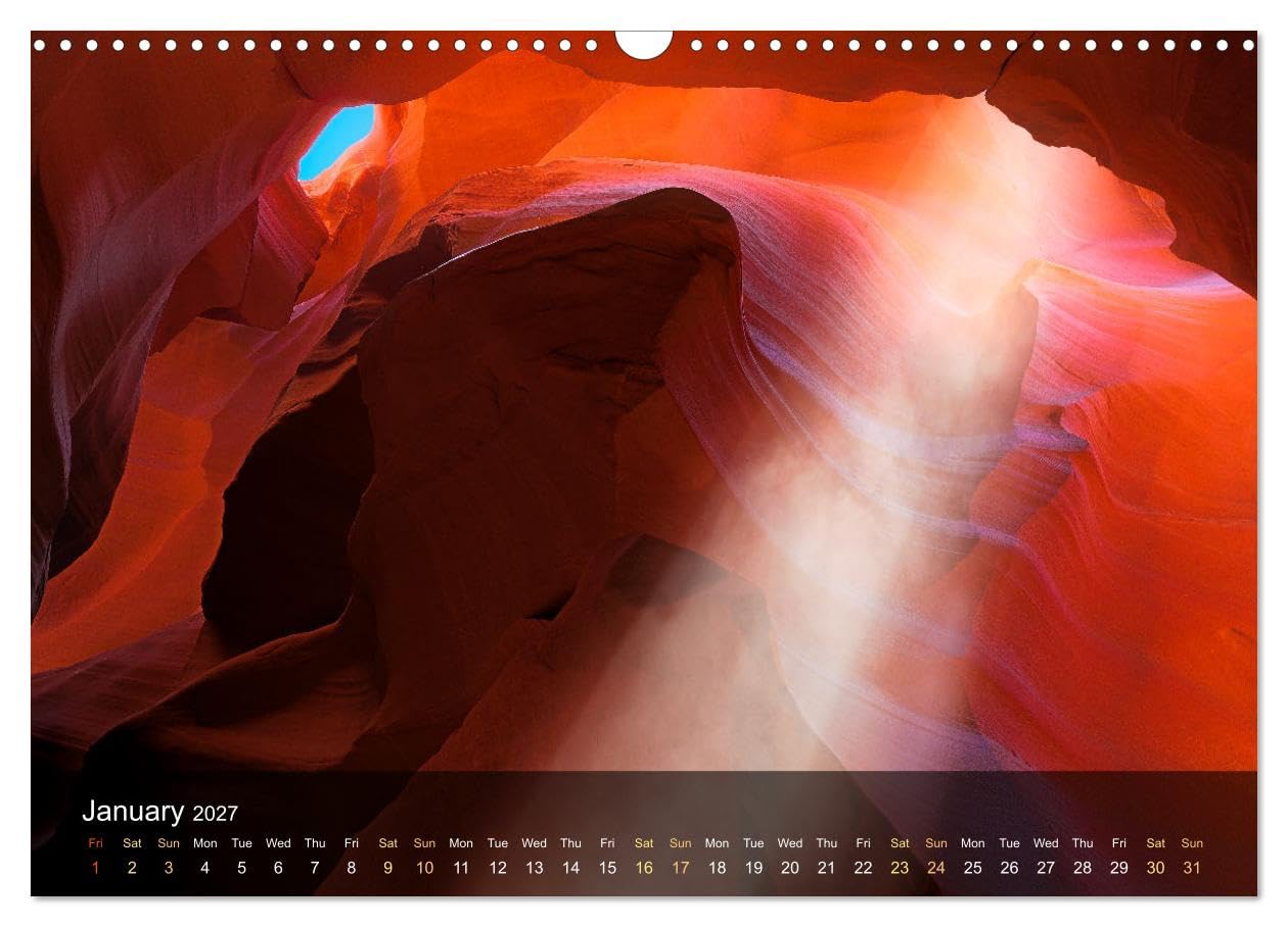 USA the wonderful Southwest (Wall Calendar 2027 DIN A3 landscape), CALVENDO 12 Month Wall Calendar: The captivating beauty of the American Southwest.
