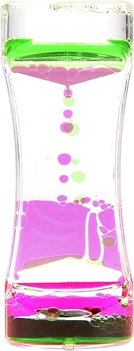 PowerTRC Liquid Motion Bubbler, Relaxing and Calming for Anxiety, Autism & ADHD Fun Bubbler Timer Gift for Kids and Adults