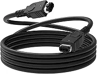 Zosvoses GBA Link Cable Compatible with Gameboy Advance SP (GBA SP), Gameboy Advance (GBA), 3.9ft