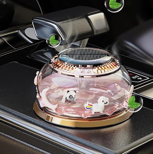 Miniatura 6 de Difusor giratorio de aromaterapia ambientador creativo para automóvil, hogar, oficina, decoraciones de perfume solar, adornos para automóvil,