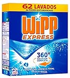  Wipp Express Detergente en Polvo Azul - 62 Dosis