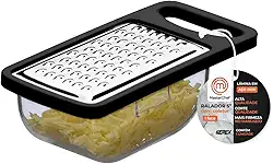 RALADOR 5" COM COLETOR - 1 FACE MASTERCHEF - CABO PRETO