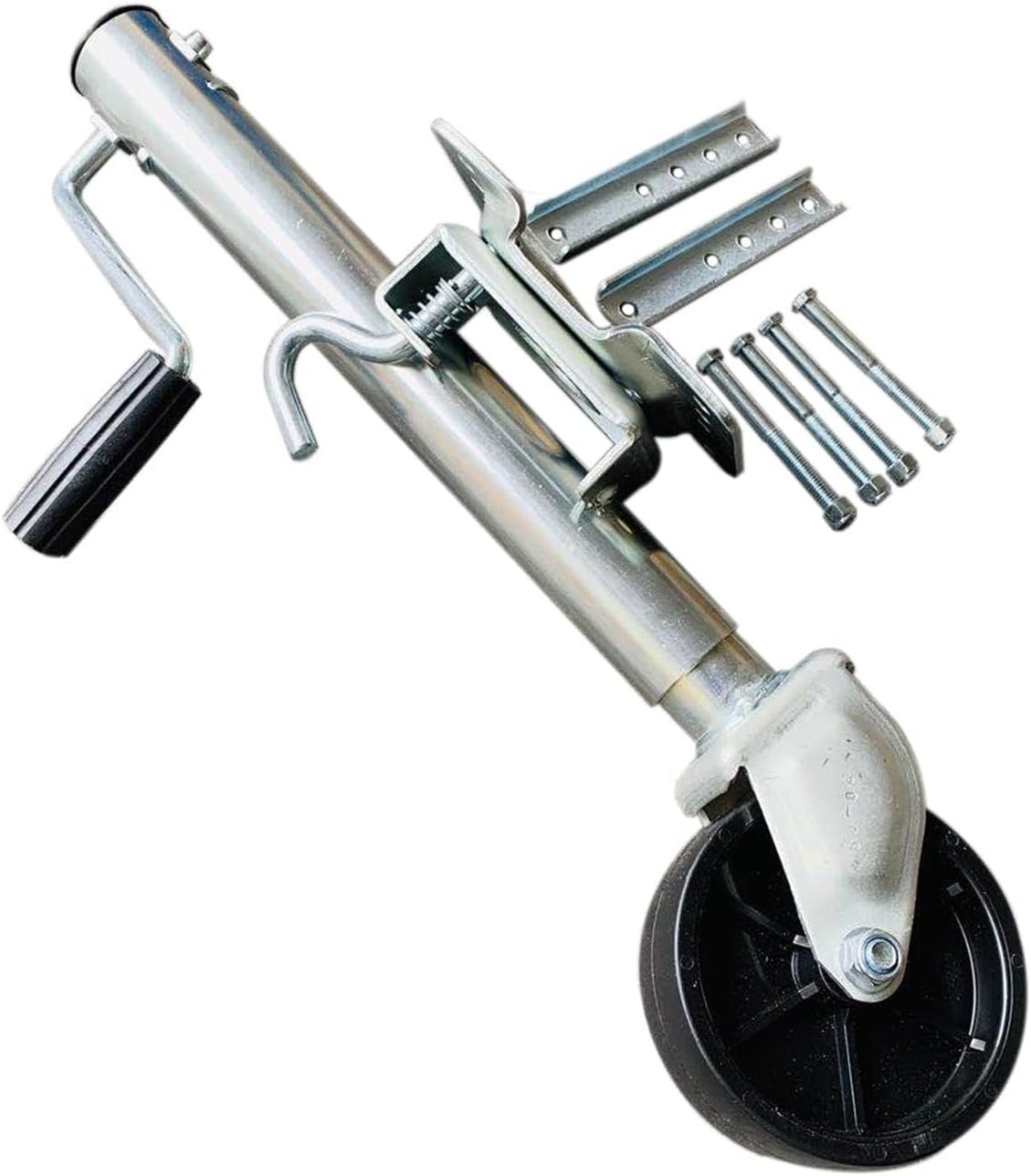 Boat Trailer Jack - Trailer Jack Wheel, Heavy-Duty Bolt-On Swivel Jack,Heavy Duty Support Wheel with 15Cm Wheel, Load 540Kg/Very Easy to Assemble and Swivel/Fo