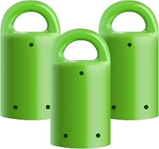 MagnetPal 3 pack Heavy-Duty Neodymium Anti-Rust Magnet, Best for Magnetic Stud Finder / Key Organizer / Indoor and Outdoor Multi Uses, Green with Key Ring (SP-MPM3GR)