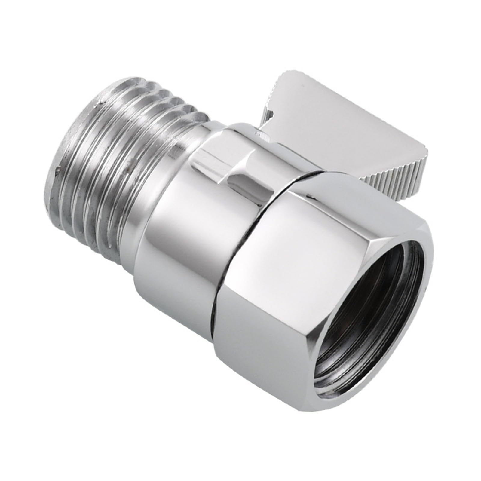 Msioytog C G1 / 2 Shower Shut Off Valves Brass Shower Flows Ontrol Valves For Head Hand Easy To Operate & Shut Off Water Flows Ontrol