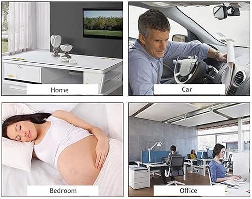 Miniatura 5 de Monitor de calidad de aire ATO para el hogar, detector de comprobador de aire preciso para HCHO, TVOC, AQI, PM1.0 y PM10, pantalla LCD grande,