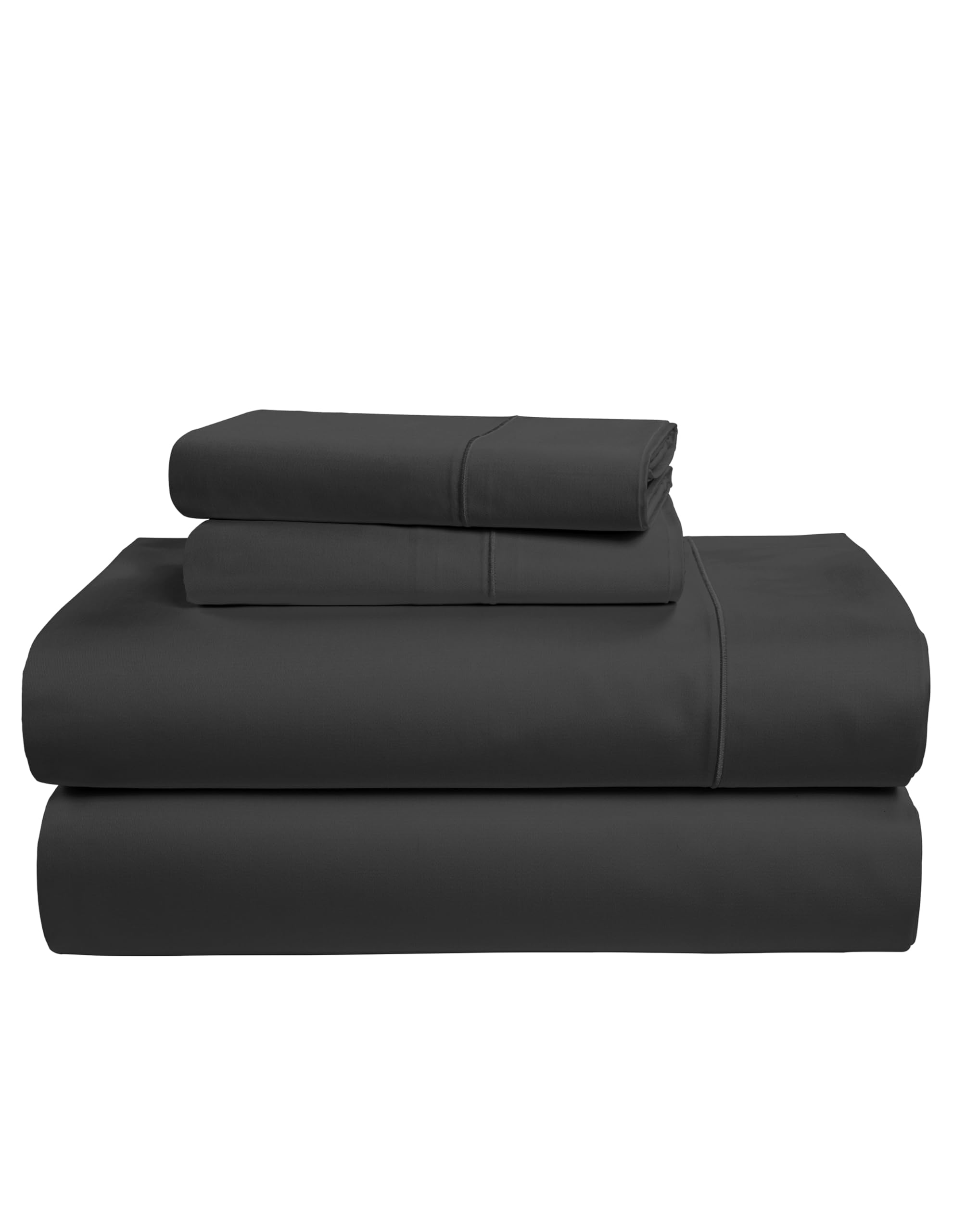 100% Egyptian Cotton Sheet Set Queen Size – Silky Sateen Weave Queen Sheet Set for Winter Sleep Comfort, 15" Snug Fit Deep Pocket, Breathable & Durable, Hotel-Quality Soft Luxury You Can Feel - Taupe — view 36
