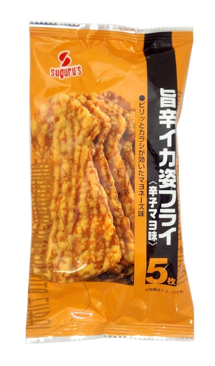 Amazon | スグル食品 旨辛イカ姿フライ 5枚×10袋 | スグル食品