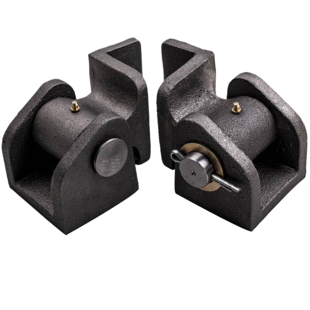 Dvmuhkrty Onecolor Hydraulic Trailer Hinge Compatible With Rv And Dump Trailers, 10-Ton Load Capacity, Heavy Duty