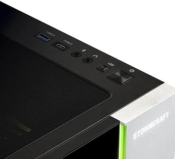 STORMCRAFT Falcon i9 14900KF RTX 5070 Prebuilt Desktop 32GB DDR5 1TB SSD | Gaming PC Intel Core 6.0GHz, 6000MT/s RGB Memory, Z790 MB 360mm AIO 850W PSU, BT WiFi USB-C, RGB Keyboard Mouse,Win 11 Home