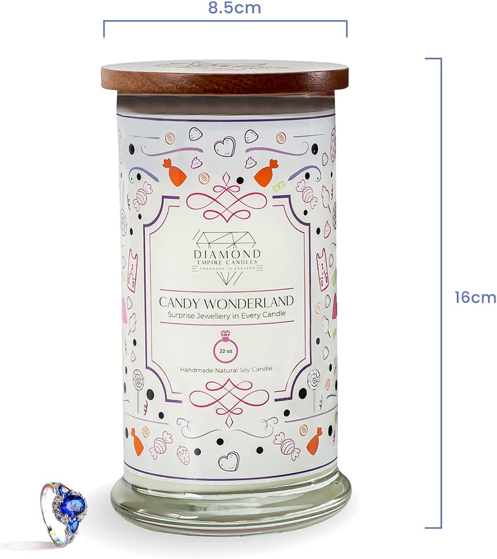 Diamond Empire Candy Wonderland Candle with Surprise Jewellery Inside (Jewelry Valued up to £2,500) - Image 3