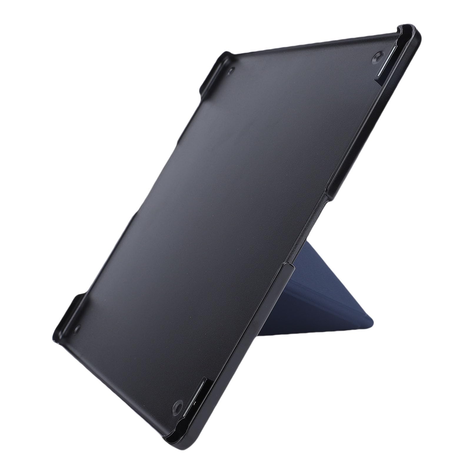 Custodia per Lettore E in Plastica Ed Ecopelle per Kindle Scribe 2022 2024 da 10,2 Pollici con Design del Supporto Pieghevole un Utilizzo Conveniente E una Protezione Completa (Blu scuro)
