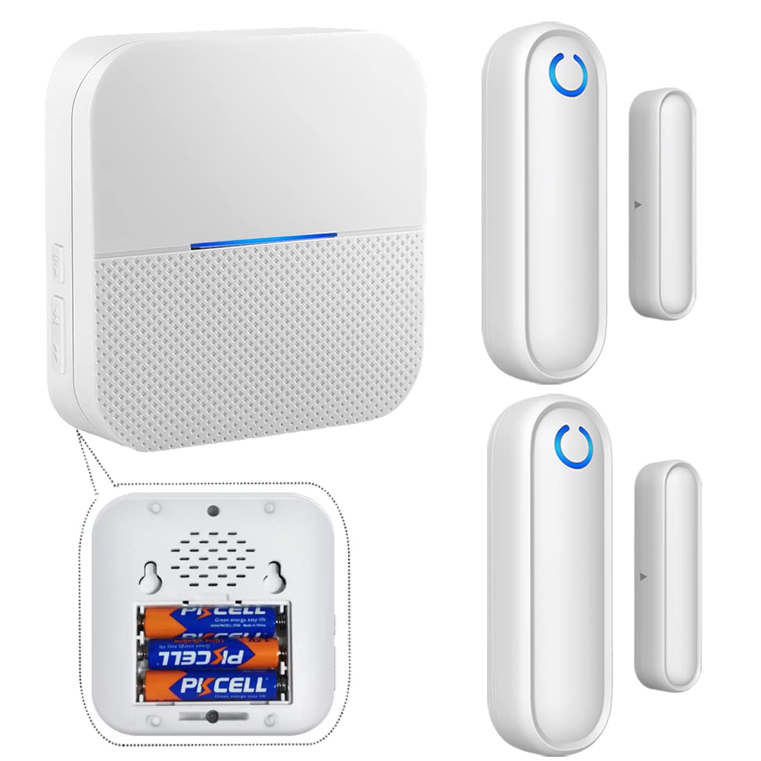 YisTech Portable Caregiver Pager Door Alarms For