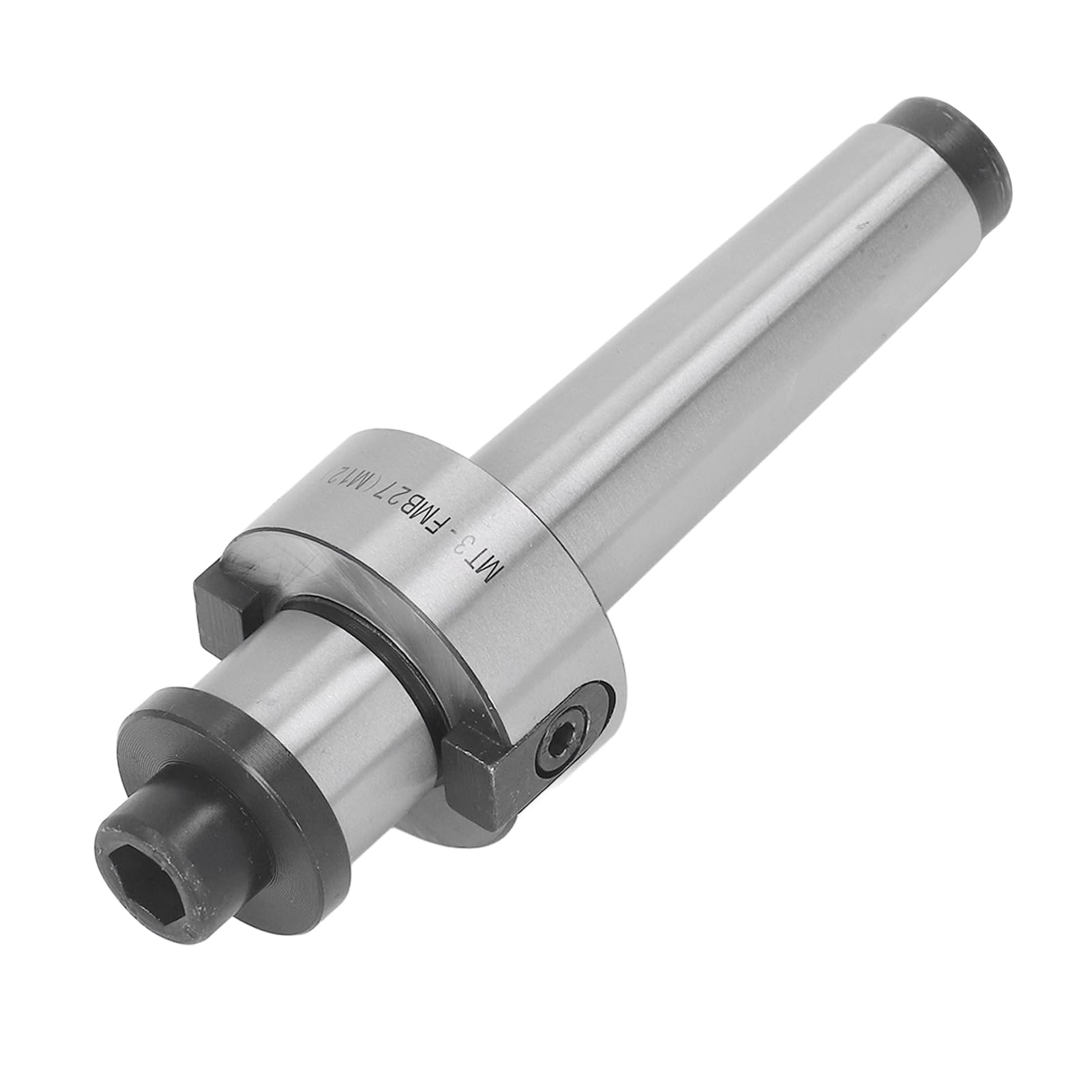 MT3-FMB27-M12 Support D'adaptateur de Broche de Fraisage de Manche D'arbre MT3-FMB27 Foret Conique de Machine Morse Pince Conique de Broche Adaptée au Traitement de Lames de Divers Matériaux