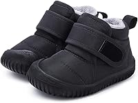 Vista 4 de BMCiTYBM - Botas de nieve de invierno para niños y niñas (piel sintética)