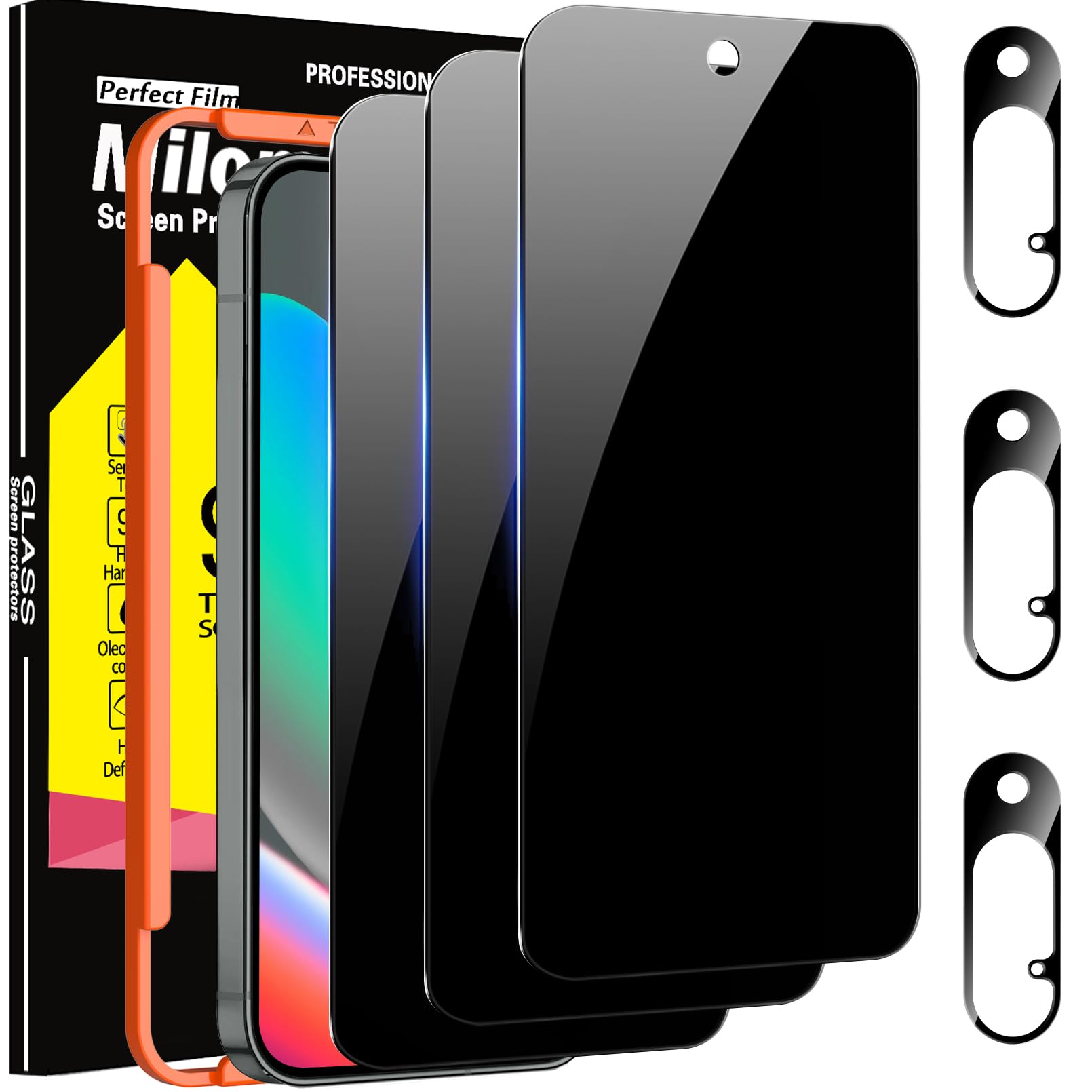 2-Pack Google Pixel 10 Pro Screenprotectors - MobyDefend Case-Friendly