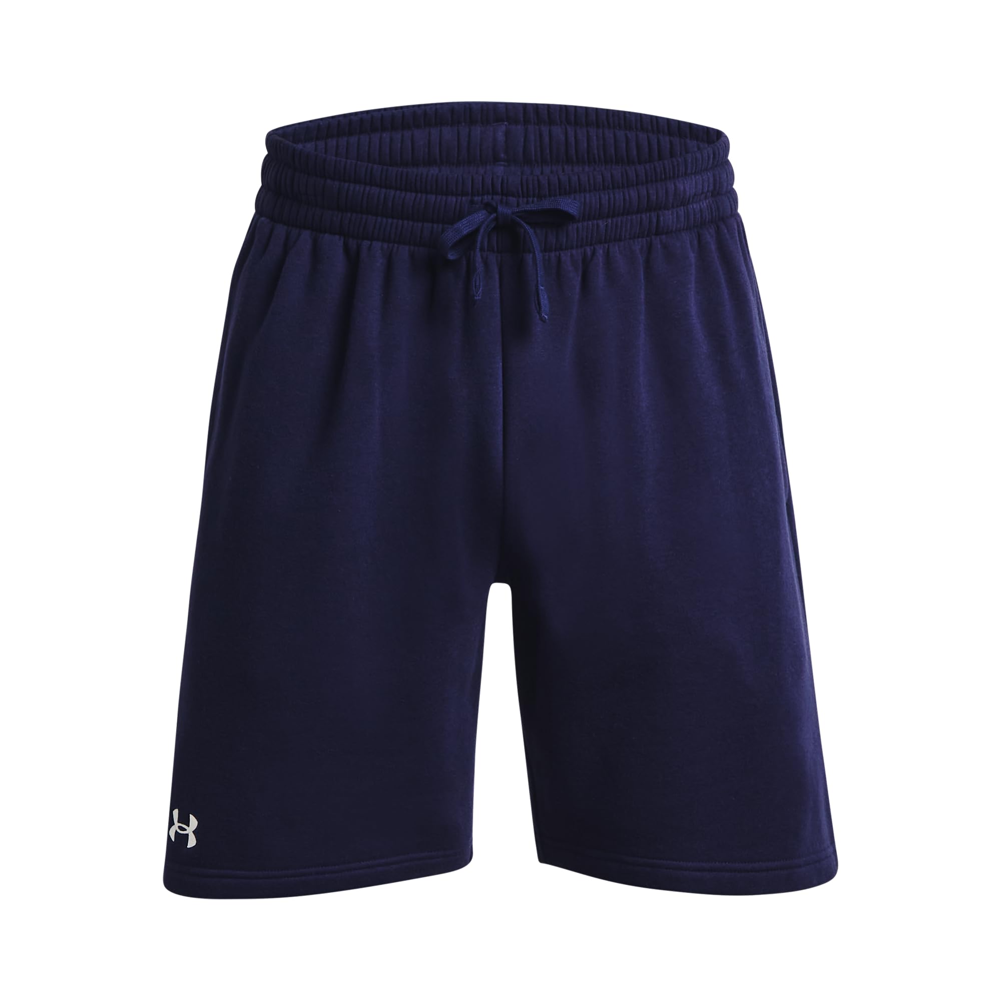 Under Armour UA Rival Fleece-Shorts Pantaloncini, Oscurante Uomo M Midnight Navy