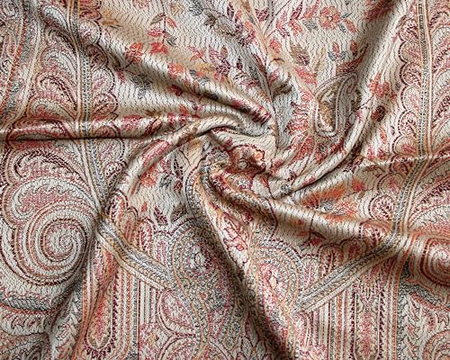 Shilppam Jamavar Kani Pashmina Stoles & Wraps 80" X 29" I Light Soft Shawl3