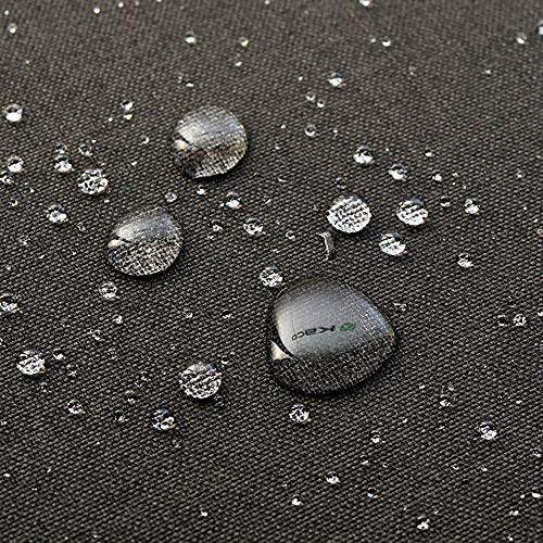 Image of Lanxivi 10 Slots Fountain Pen Case Black, Waterproof Canvas Pen Holder Display Pouch Bag