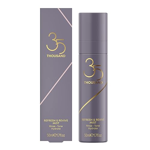 35 Thousand Niebla refrescante y revive, niebla facial hidratante, 1.7 fl oz