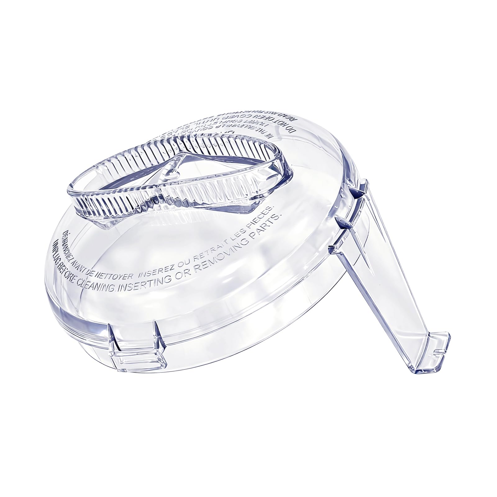Work Bowl Cover Replacement for Cuisinart Mini Prep Plus Food DLC-1ABC, DLC Food Processor 4 Cup Lid Fit for Cuisinart Only OEM Bowl DLC-1ABC
