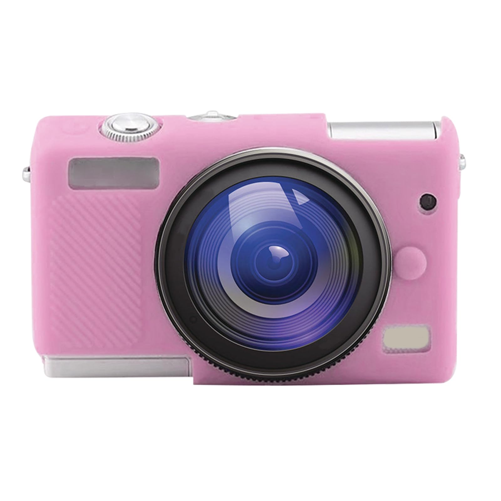 PULUZ Silicone Case for Canon EOS M200, Lightweight Travel Camera Cover, Anti-Scratch Soft Skin with Secure Grip (Pink)